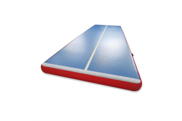 Air Track Beam Devices Blue Surface White Red Sides Inflatable Mats Nonslip Kameymall