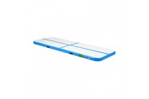 Air Floor Gymnastic Airtrack Tumble Air Mat White Surface Blue Side Air Mat Kameymall