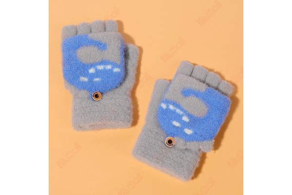 Organic Cotton Gloves Cartoon Glove Fingerless Gloves Furry Gloves Fashion Kameymall