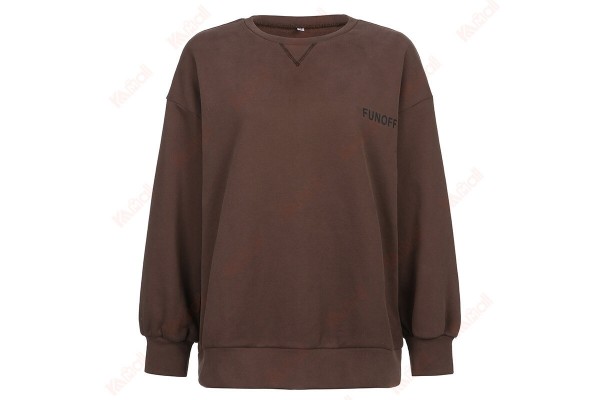 Pullover Round Neck Sweatshirts Basic Cheap Personalized Sweatshirts Kameymall