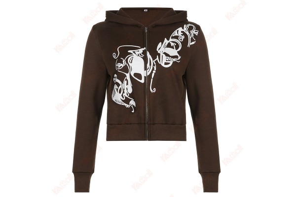 New Style Graffiti Print Hoodie Street Casual Versatile Great Hoodies Kameymall