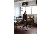 Ladies Jacket Womens Plaid Coats Outdoor Work Commuter Crop Wool Jackets Kameymall