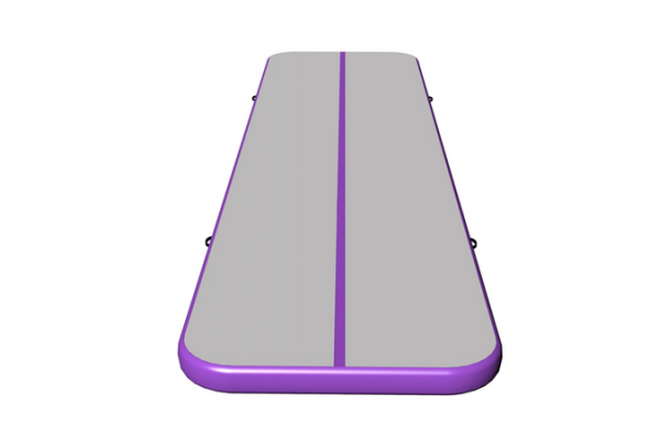 Air Track Factory Tumble Track Gray Surface Purple Side Big Gymnastics Mats Kameymall