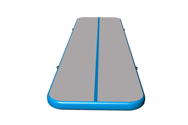Amazing Quality Gray Surface Light Blue Side Gym Mattress Air Track Floor ​Kameymall