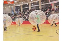 Zorb Ball Soccer Bubbles Transparent Tear Resistant Blow Up Ball Suits Kameymall 

