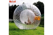 Zorb Ball Top Quality Transparent Tear Resistant TPU Body Inflatable Bubble Soccer

