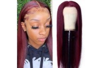 Lace Front Wig Best Quality Hair Extensions Straight 13x4 Human Hair Wig Kameymall