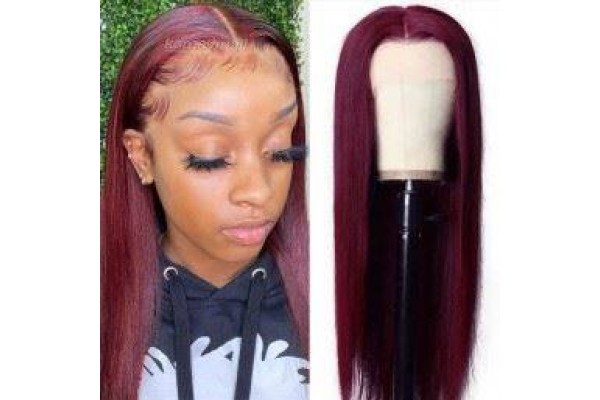 Lace Front Wig Best Quality Hair Extensions Straight 13x4 Human Hair Wig Kameymall