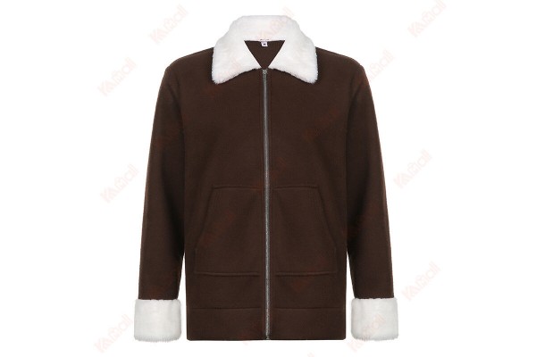 Personality Ladies Jacket Lapels Age Reducing Autumn Coat Collared Jackets Kameymall