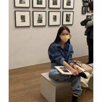 Ladies Denim Jacket Baseball Jackets Working Jacket Crop Casual Jacket Kameymall