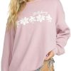 Billabong Ride In Women's Crew Sweatshirt - Haze-0