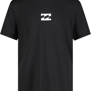 Billabong Boys Short Sleeve Rashguard Surf Shirt with UPF 50+ Sun Protection, Kid's Swim Top rashguard surf shirt