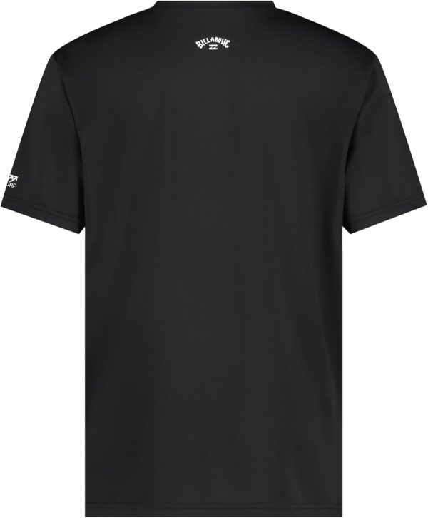 Billabong Boys Short Sleeve Rashguard Surf Shirt with UPF 50+ Sun Protection, Kid's Swim Top short sleeve rashguard