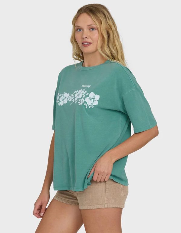 Billabong Make It Tropical Womens Oversized Tee-2