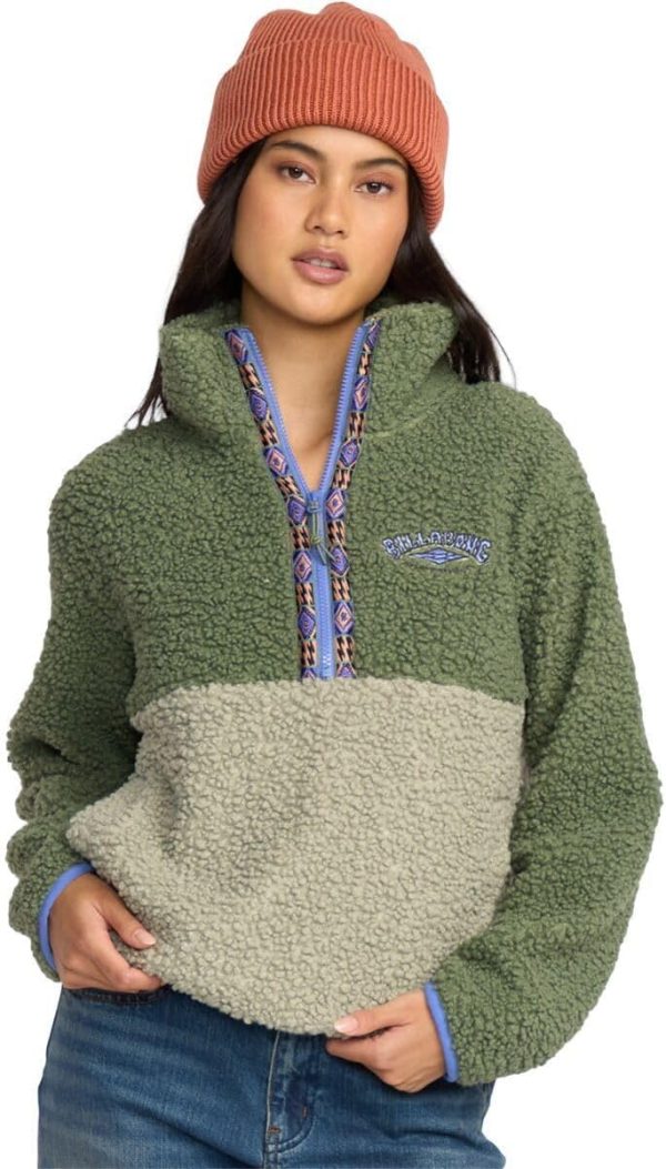 Horizon Mock Neck Half Zip Sweatshirt-0