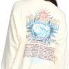 Crewneck Sweatshirt in Salt Crystal by O5 Billabong crewneck sweatshirt in