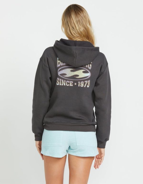 Billabong Nice Vibes Womens Hoodie billabong nice vibes womens hoodie black