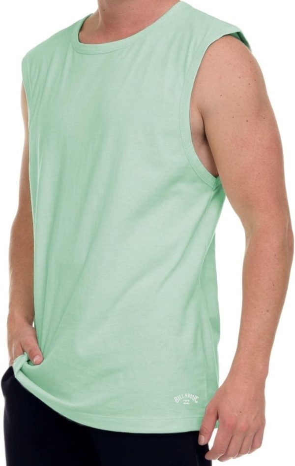 Billabong Big and Tall Muscle T Shirts for Men - Cotton Mens Sleeveless Tees-0