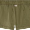Billabong Girls Mad for You Elastic Waist Pull-on Shorts, Side Seam Pockets you elastic waist