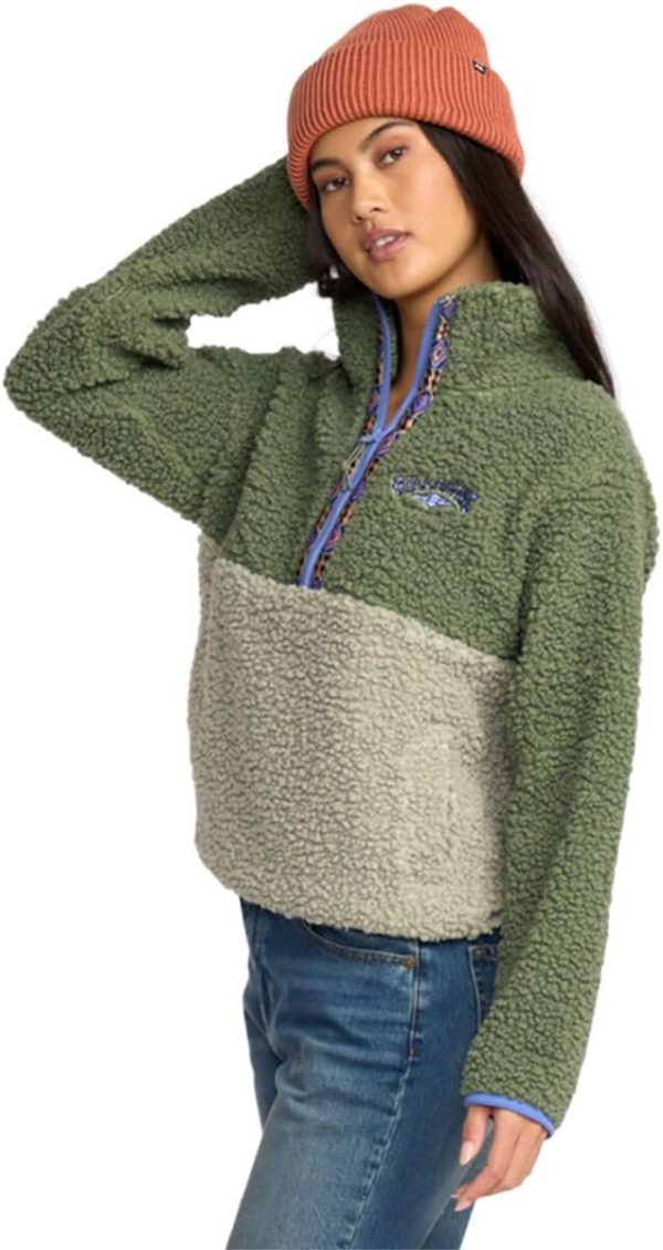 Horizon Mock Neck Half Zip Sweatshirt-2