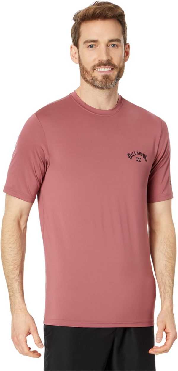 Billabong Men's Standard Arch Wave Loose Fit Short Sleeve Rashguard-0