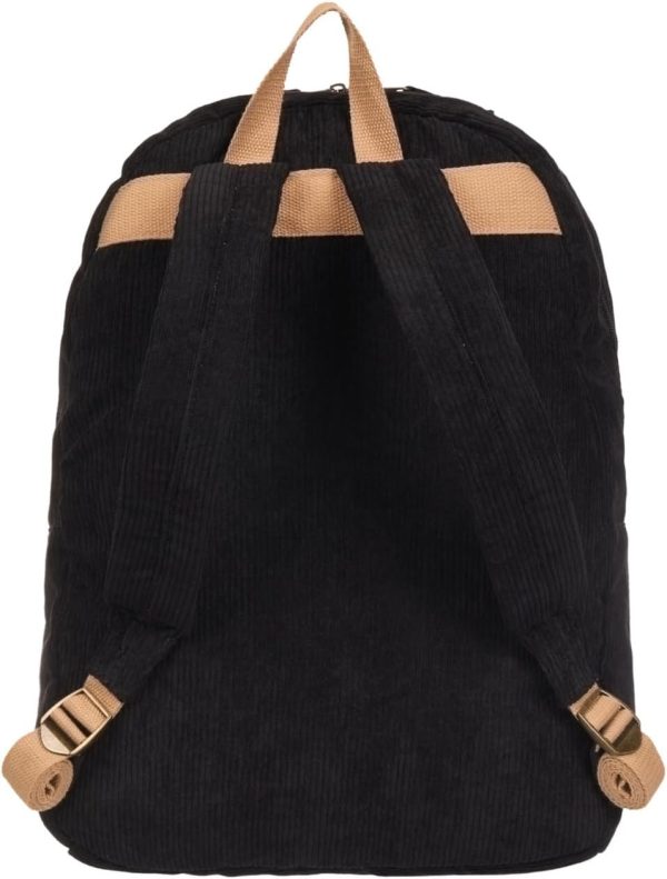 Billabong Schools Out Cord 20L Backpack for Women 24E653502, Black pebble, One Size-2