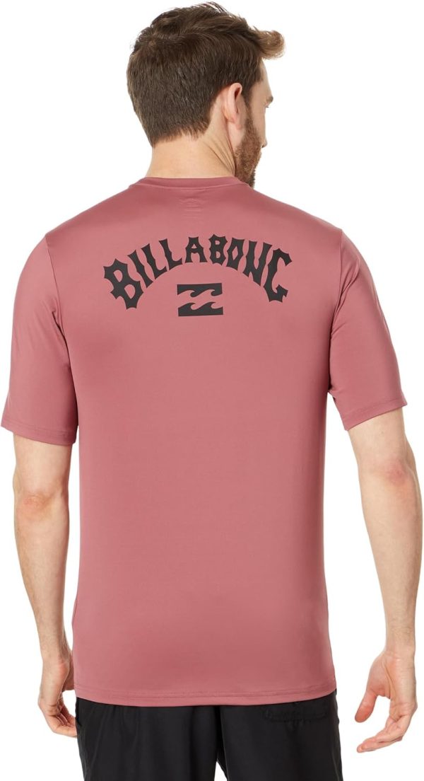 Billabong Men's Standard Arch Wave Loose Fit Short Sleeve Rashguard-1