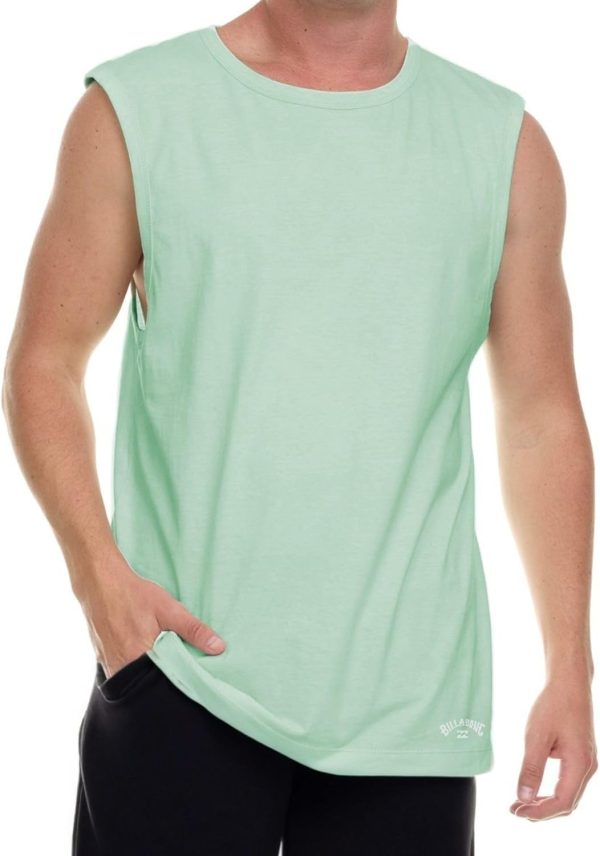 Billabong Big and Tall Muscle T Shirts for Men - Cotton Mens Sleeveless Tees-1