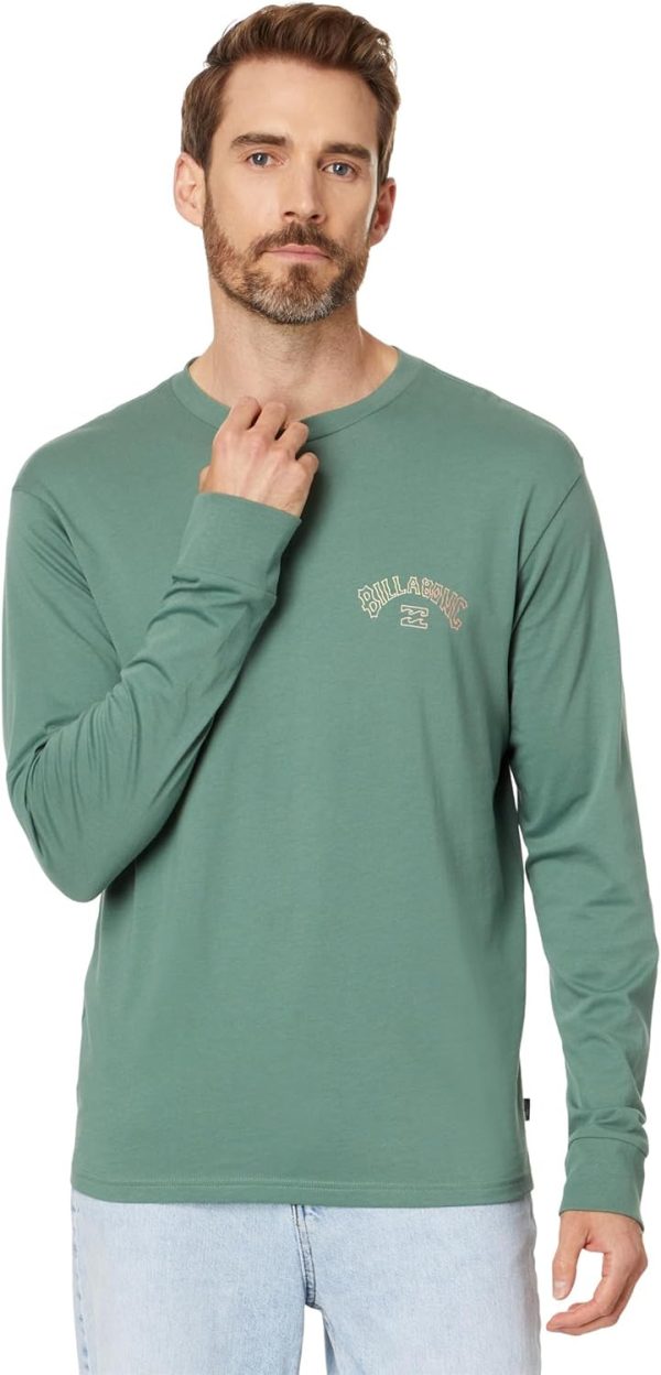 Billabong Men's Arch Fill Long Sleeve Graphic Tee-0