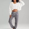 U.S. Polo Assn. Womens Sweatpants with Pockets, French Terry Womens Joggers or Cuffed Leg Sweats-1