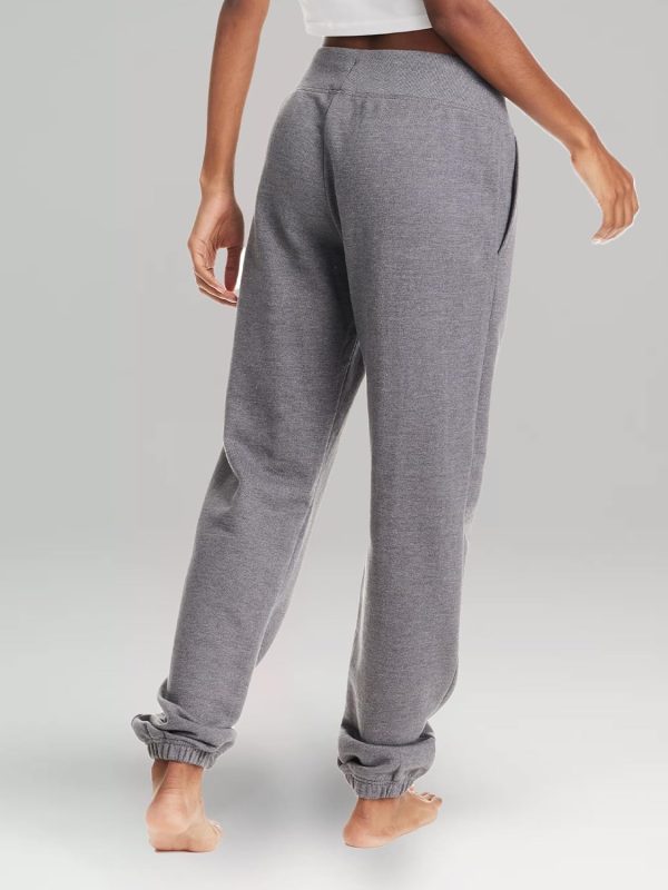 U.S. Polo Assn. Womens Sweatpants with Pockets, French Terry Womens Joggers or Cuffed Leg Sweats-2