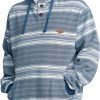 Billabong mens Rancho Henley Pullover Hooded Flannel billabong mens rancho henley pullover hooded flannel shirt