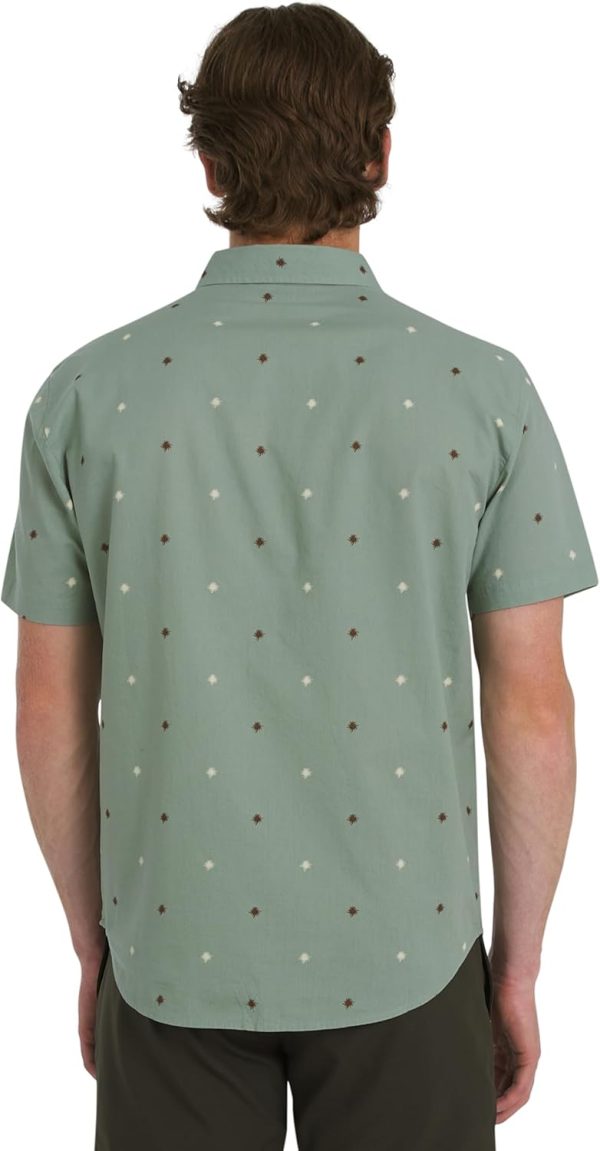 Billabong Men's Short Sleeve Woven Button Down Shirt (S-XL)-1