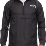 Billabong Big and Tall Rain Jacket - Hoodie Anorak Windbreaker Jacket for Men, Waterproof Water Resistant Raincoat-0