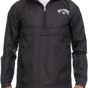 Billabong Big and Tall Rain Jacket - Hoodie Anorak Windbreaker Jacket for Men, Waterproof Water Resistant Raincoat-0