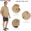Quiksilver Men's Regular Fit Premium Cotton Short Sleeve Button Down Seersucker Shirt-2