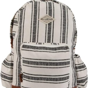 Billabong Womens Home Abroad Backpack, Black & White-0