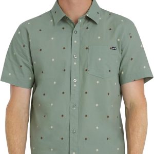 Billabong Men's Short Sleeve Woven Button Down Shirt (S-XL) billabong mens short sleeve woven button down shirt (s-xl) limited