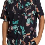Billabong Mens Sundays Floral Short Sleeve Woven Shirt-0
