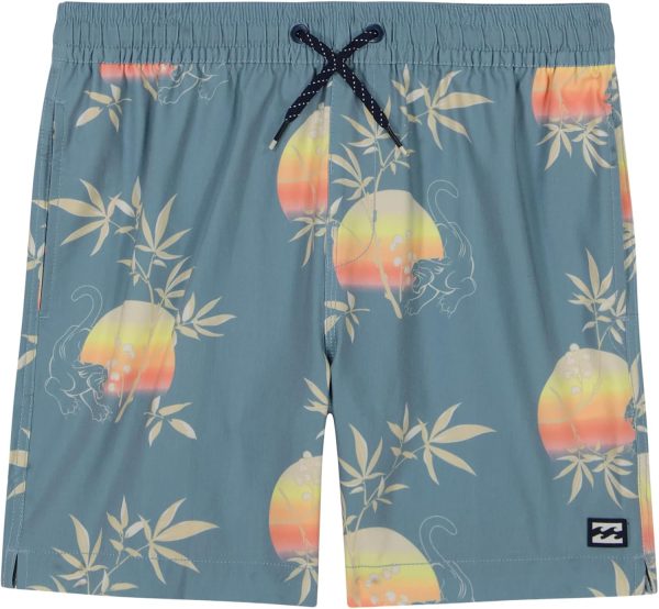 Billabong Boys Layback 4-Way Stretch Swim Trunks with UPF 50+ Sun Protection, Quick Dry Bathing Suit layback 4-way stretch