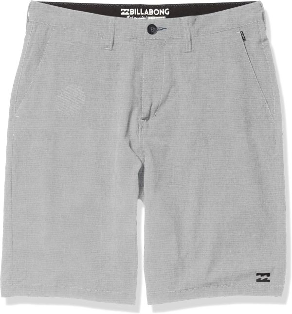 Billabong Men's Classic Submersible Hybrid Short, Made with Quick-Drying Material for Wear in Both Land & Water Grey-2