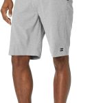 Billabong Men's Classic Submersible Hybrid Short, Made with Quick-Drying Material for Wear in Both Land & Water Grey classic submersible hybrid