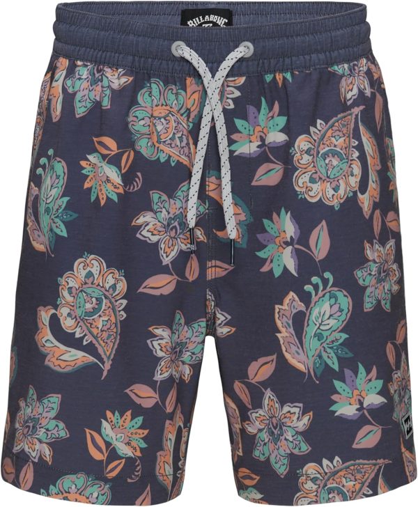 Billabong Boys Layback 4-Way Stretch Swim Trunks with UPF 50+ Sun Protection, Quick Dry Bathing Suit-0