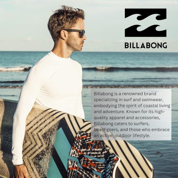 Billabong Big and Tall Long Sleeve T Shirts for Men - Cotton Graphic Tee Shirts-4
