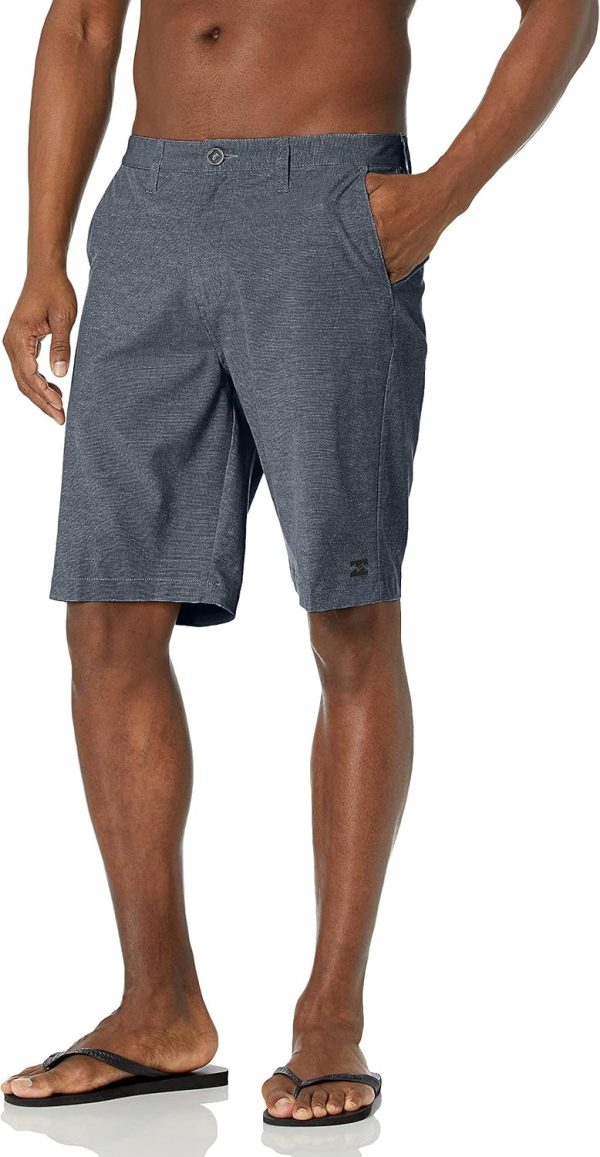 Billabong Men's Classic Submersible Hybrid Short, Made with Quick-Drying Material for Wear in Both Land & Water Navy-0