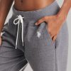 U.S. Polo Assn. Womens Sweatpants with Pockets, French Terry Womens Joggers or Cuffed Leg Sweats-3