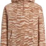 Billabong girls Half-zip Sherpa Fleece Sweatshirt, Soft & Comfortable Hoodie, Regular Fit-0