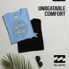 Billabong Big and Tall T-Shirts for Men, Cotton Mens Beach Summer Tees 2 Pack-2