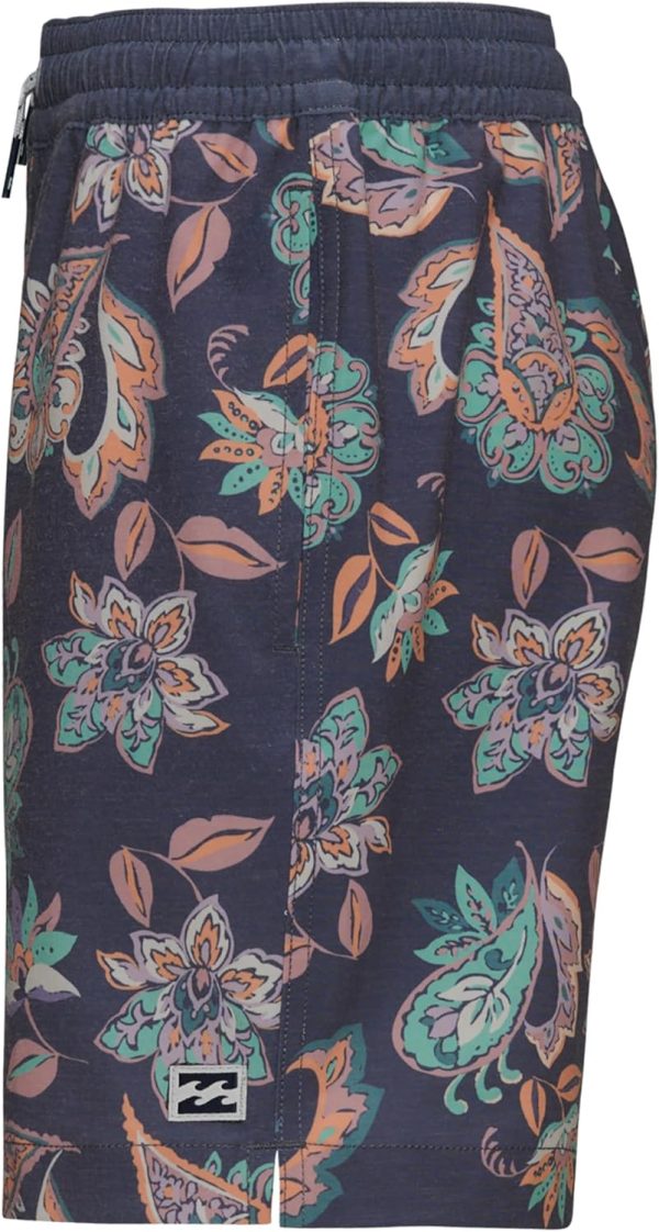 Billabong Boys Layback 4-Way Stretch Swim Trunks with UPF 50+ Sun Protection, Quick Dry Bathing Suit-1