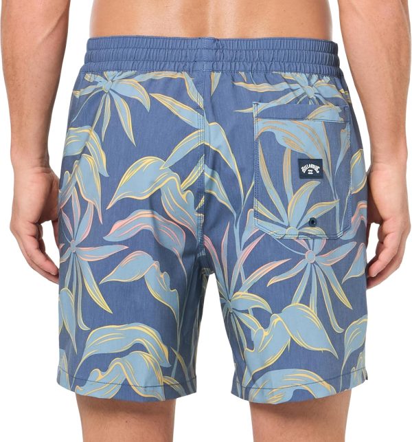 Billabong Mens Standard Elastic Waist Stretch Sundays Layback Boardshort Swim Short Trunk, 17 Inch Outseam-2